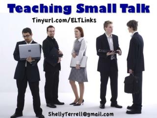 Teaching Small Talk