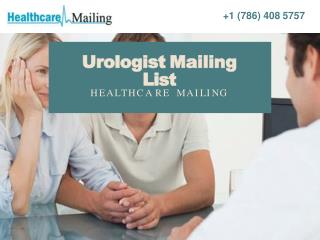 Urologist Mailing List