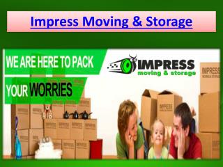 Impress Moving and Storage