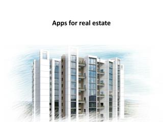 real estate apps