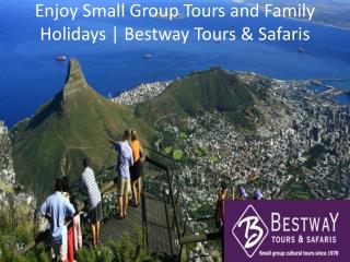 Enjoy Small Group Tours and Family Holidays | Bestway Tours & Safaris