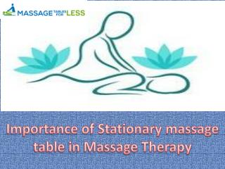 All of us Loves therapy : massage therapy On comfortable massage table