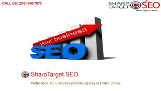 SHARP TRAGET SEO | CALL US: (240) 766-7872