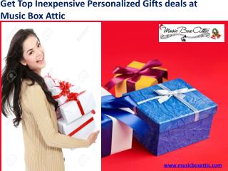 Get Top Inexpensive Personalized Gifts deals
