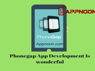 Phonegap App Development Is wonderful..!