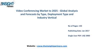 Video Conferencing Market with business strategies and analysis to 2025 |The Insight Partners