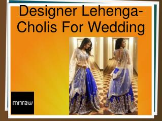 Lehenga Choli Trends 2017