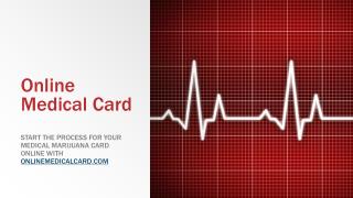Online Medical Marijuana Card