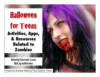 Halloween Activities, Resources & Apps for Teens