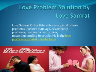 Love Problem Solution by Love Samrat