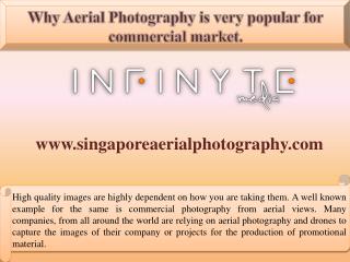 Why Aerial Photography is very popular for commercial market.