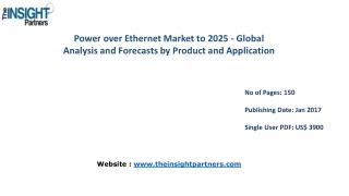 Power over Ethernet Market Global Analysis & 2025 Forecast Report |The Insight Partners