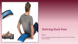 Reliving Back Pain