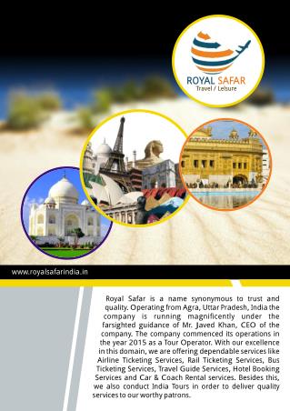 Royal Safar - Travel & Leisure