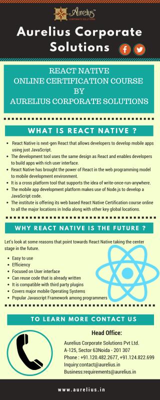 Important Points of React Native Course