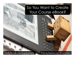 So You Want to Create Your Course Ebook