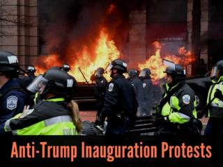 Anti-Trump inauguration protests