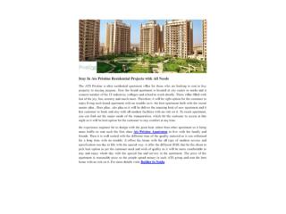 Stay In Ats Pristine Residential Projects with All Needs