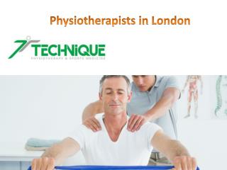 Physiotherapists in London