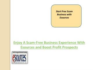 Enjoy A Scam-Free Business Experience With Esources and Boost Profit Prospects