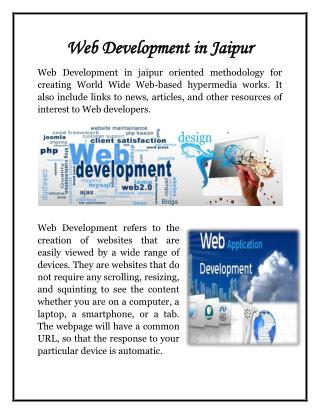 ENC Technologies & Consulting Services - Web Development in Jaipur