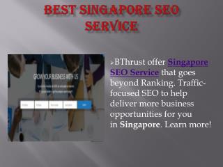 Best Singapore SEO Service