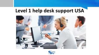 Level 1 help desk support usa