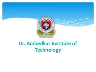 DR AMBEDKAR INSTITUTE OF TECHNOLOGY