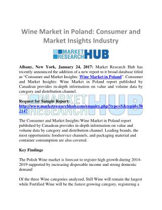 Wine Market in Poland: Consumer and Market Insights Industry