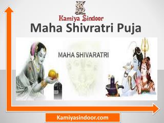 Maha Shivratri Puja & Maha Shivaratri Puja of Lord Shiva
