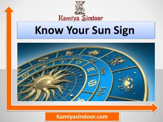 Know your sun sign & know your zodiac sign