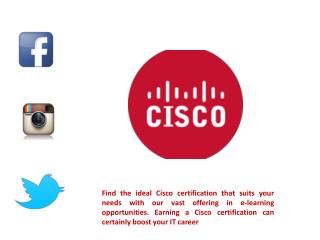 Cisco Certifications - Live Learning