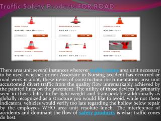 Traffic Safety Products For Road