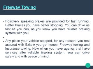 Vehicle Towing