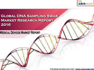 Global DNA Sampling Swab Market Research Report 2016