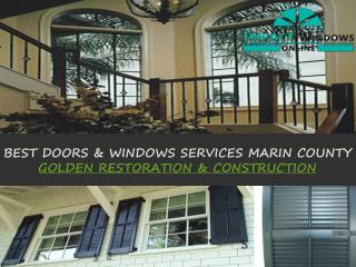 Doors and Windows Services Marin County