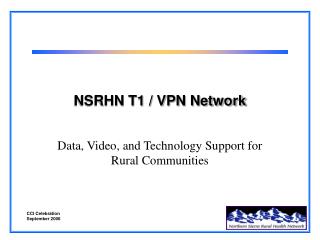 NSRHN T1 / VPN Network