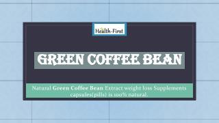 Green Coffee Bean Health Supplement Online