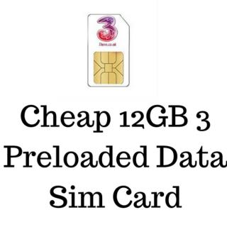 Buy 3 Data Sim Card in Cheap Price