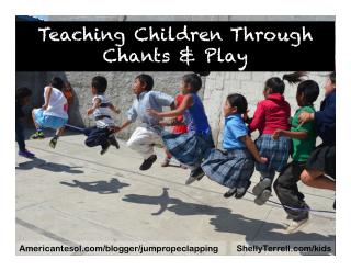 Chanting Games and Play for Children