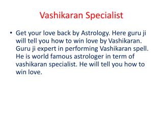 Love Vashikaran Specialist