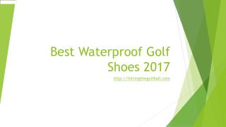 best waterproof golf shoes