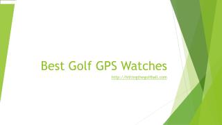 best golf gps watch
