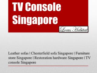 TV Console Singapore - www.locushabitat.com