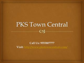 PKS Town Central commercial Space Noida Extension