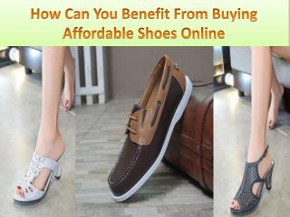How Can You Benefit From Buying Affordable Shoes Online