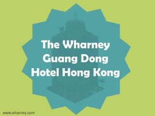 Hong Kong Hotel Long Stay Package and Affordable Accommodation