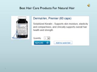 Premier hair care