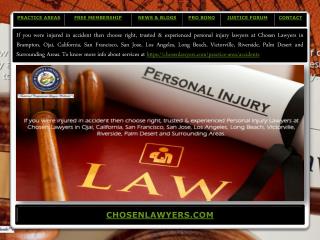 Presentation of chosenlawyers.com - 2017