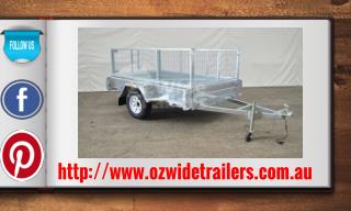 Single Axle Car Trailer For Sale